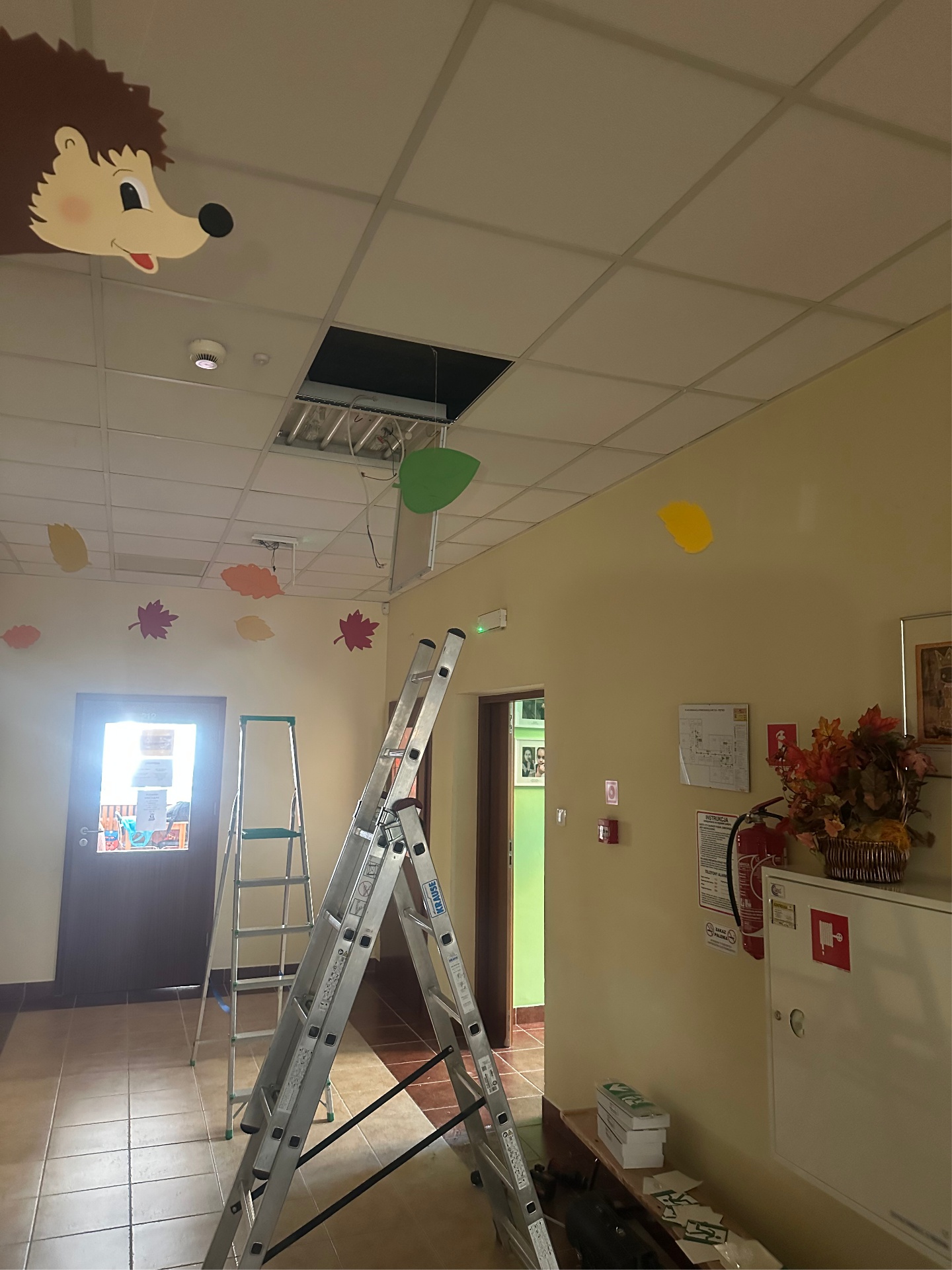 Modernizacja instalacji oświetlenia awaryjnego i ewakuacyjnego